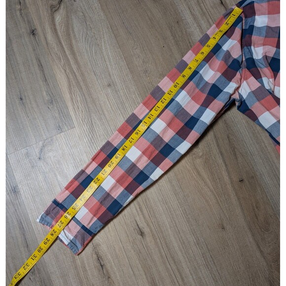 Hollister Size L Shirt Button Down Checked Long Sleeve Cotton California Preppy - Picture 9 of 9